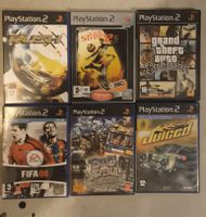 Lot de 6 jeux PlayStation 2