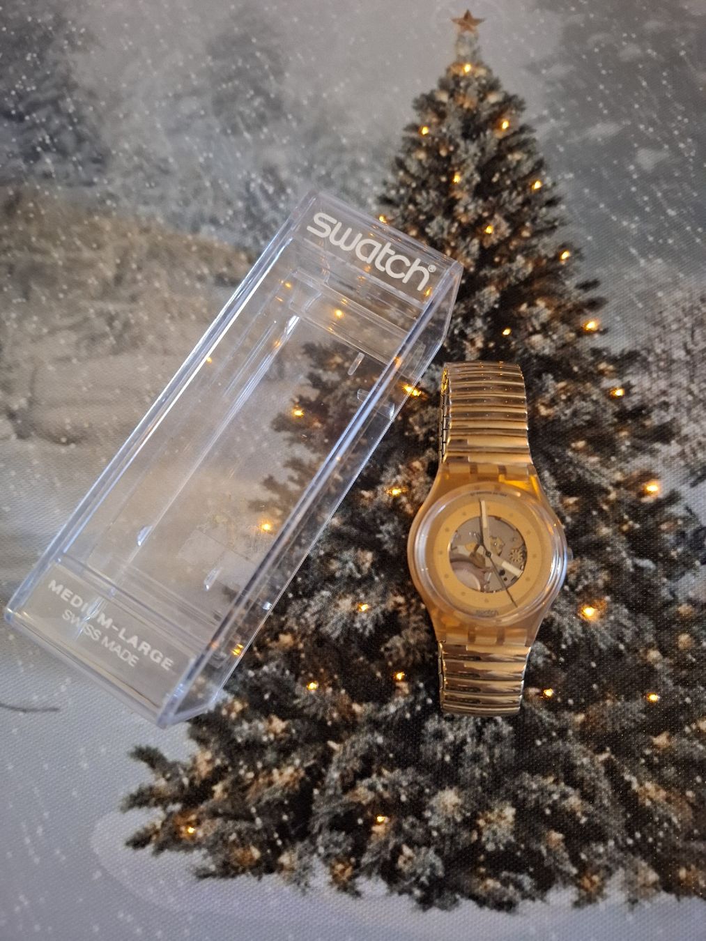 Swatch Orologi: SWATCH GENT FLEX GOLDEN BOND 101/2 – Nuovo (secondo la descrizione) da Gretzenbach venduto da schibaya