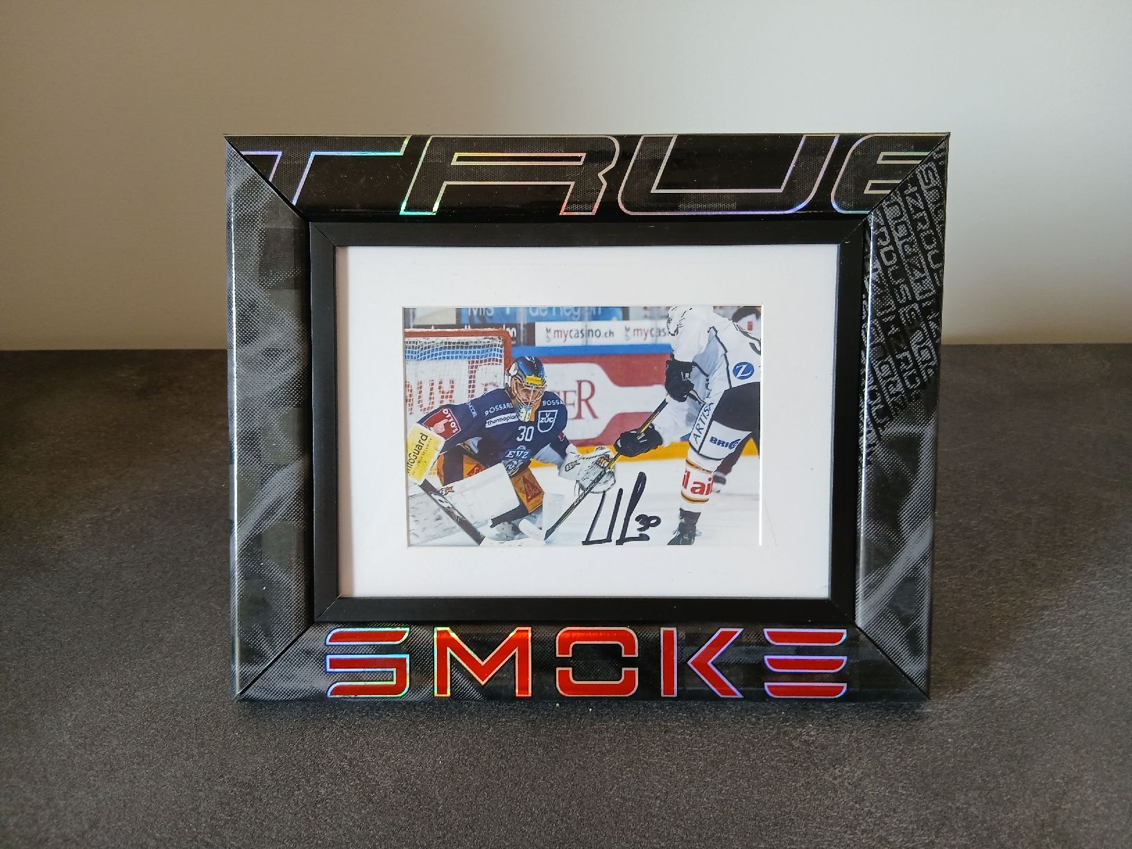 Hockey stick frame for photos, NHL, NL, SHL, SCB, HCAP, HCL (Gebraucht ...