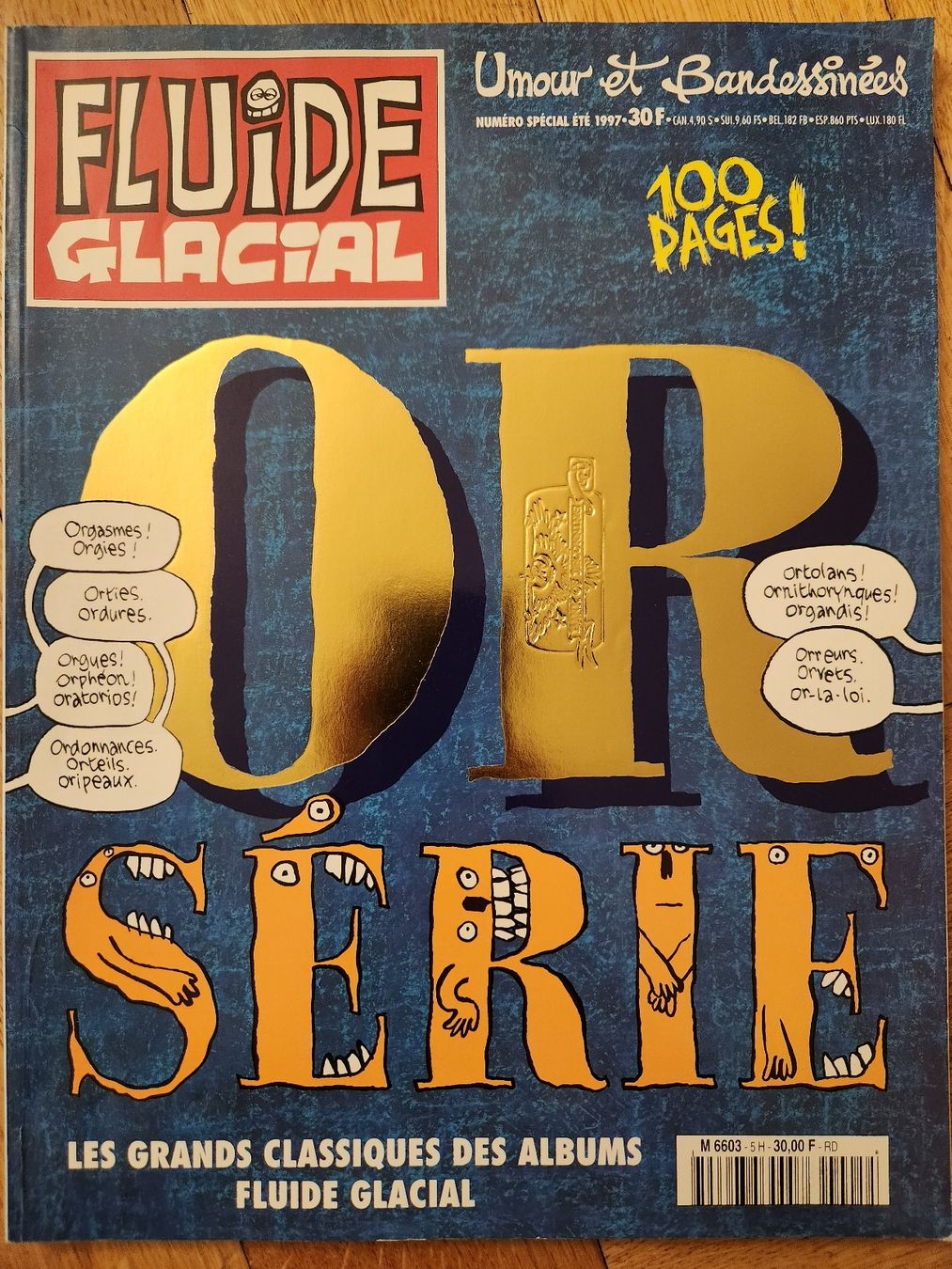 Fumetti: Fluide Glacial Or Série n°5 – Usato da Territet venduto da Cenh