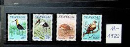 SÉNÉGAL SÉRIE DE TIMBRES NEUFS** 1982. COTE  11 EUROS /U431