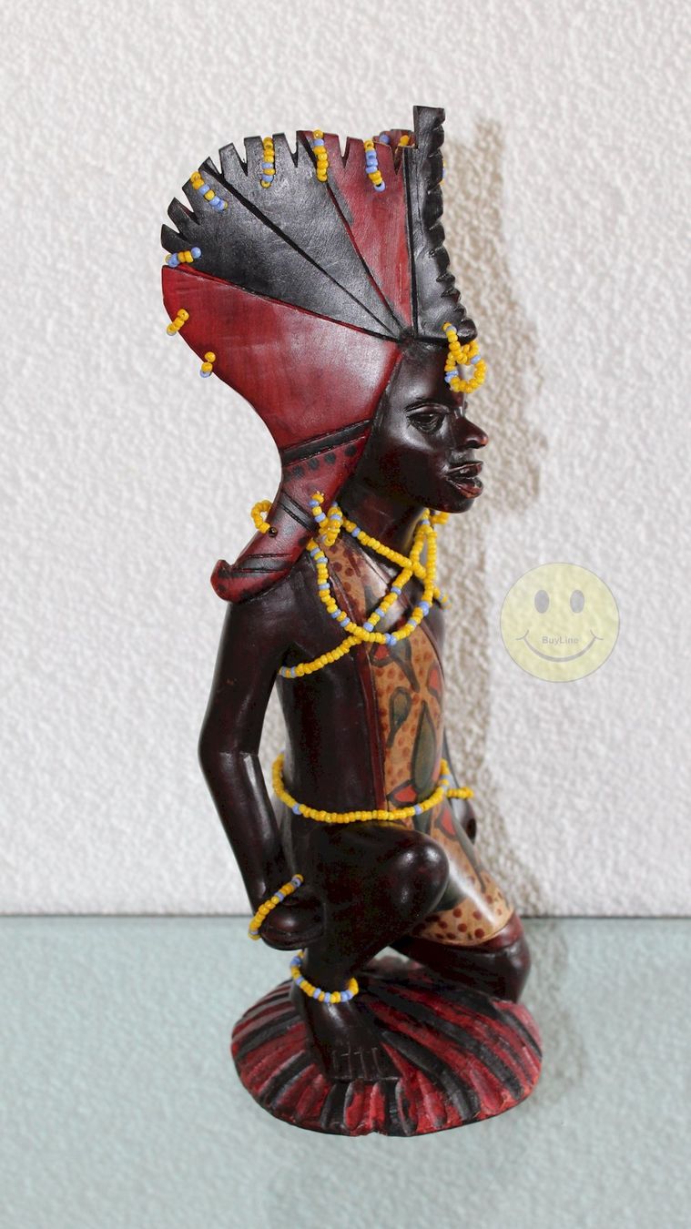 Sculture & Statue: Afrikanischer Krieger / Kämpfer – Usato da Mamishaus venduto da buyline 5