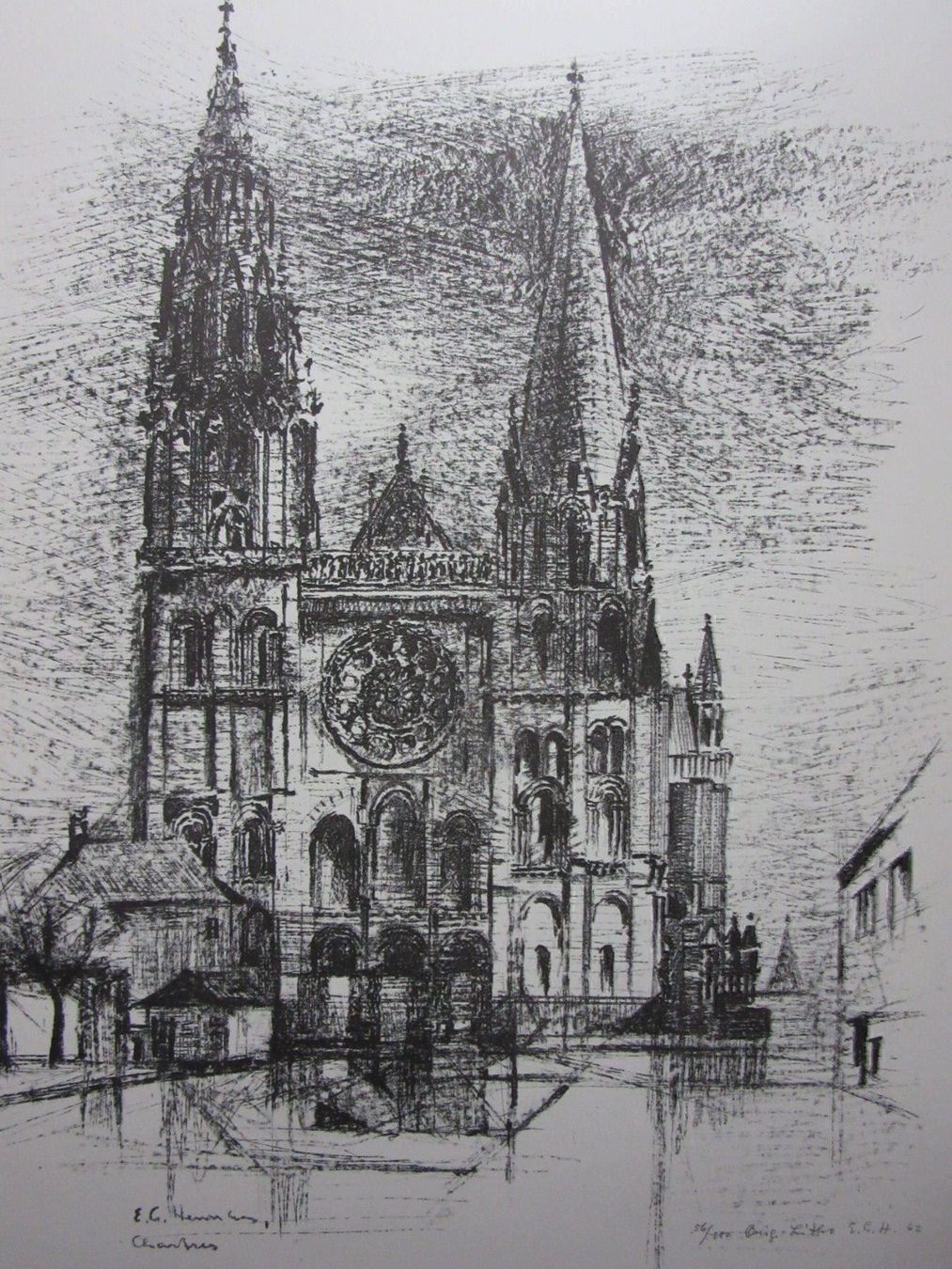 Arts picturaux & lithographies: E.G HEUSSLER – D'occasion à Gersau par grafik-kunst 1