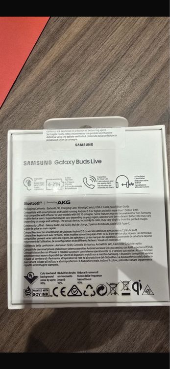 Samsung Kopfhörer: Samsung Galaxy Buds live with active noice Cancelling Neue – Neu und originalverpackt aus Luzern von gal_28xl 2