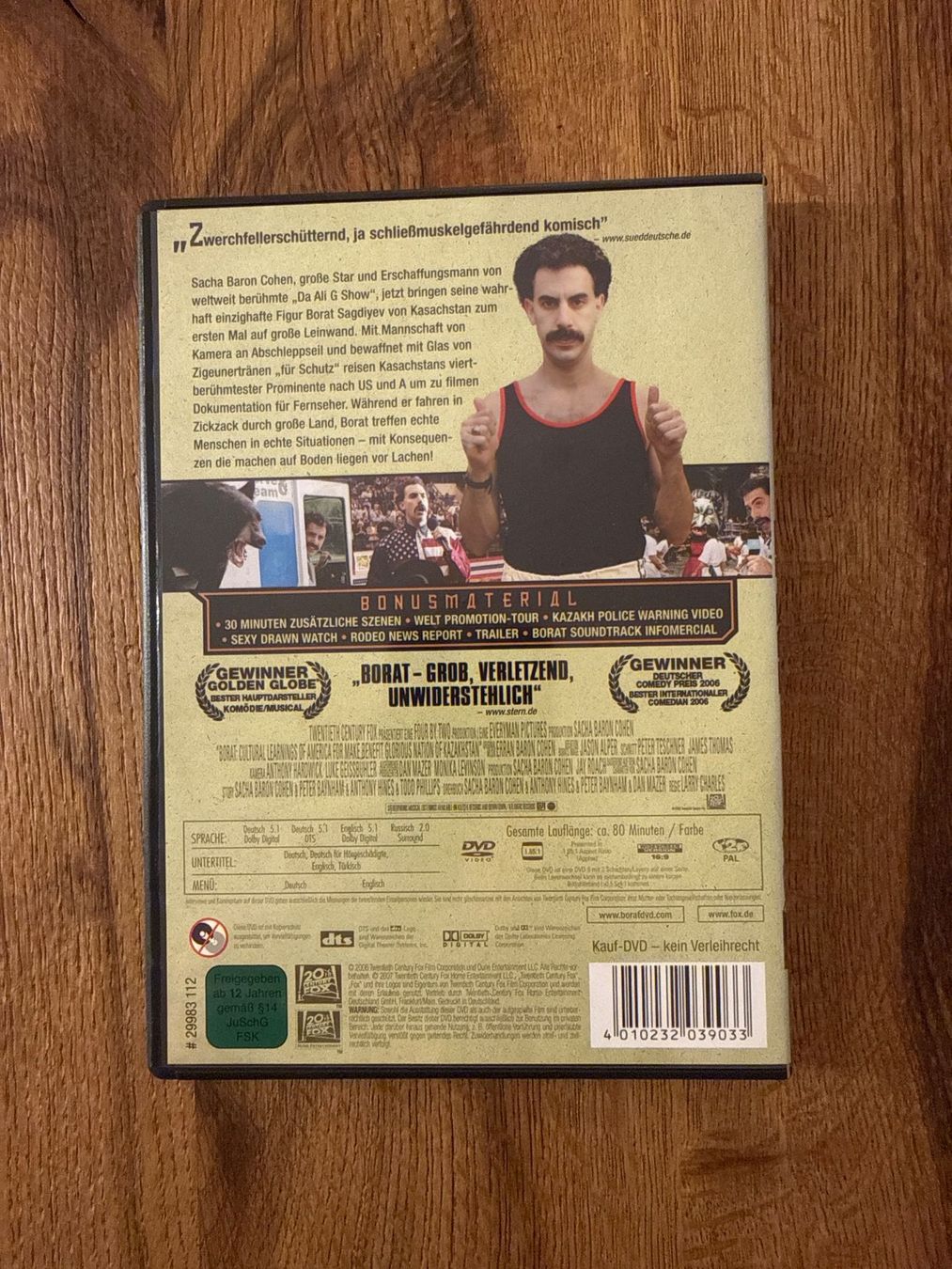 Alle DVDs: Borat (2006) DVD – Gebraucht aus Zürich von Gekuu 1