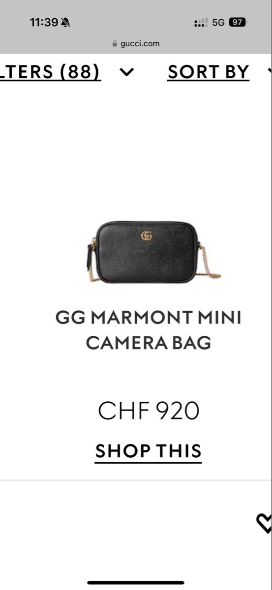 Gucci Taschen für Damen: Gucci GG Marmont Mini Camera Bag – Gebraucht aus Zürich von dan_dy2z 2