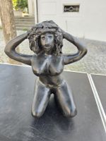 Skulptur Frau   Figur Kunst Vintage Deko antik 