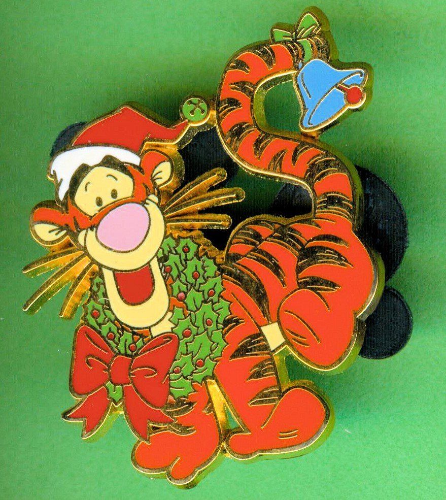 Disney Placchette & Badge: DISNEY  TIGGER  Weihnachten – Usato da Winterthur venduto da Sammleroase