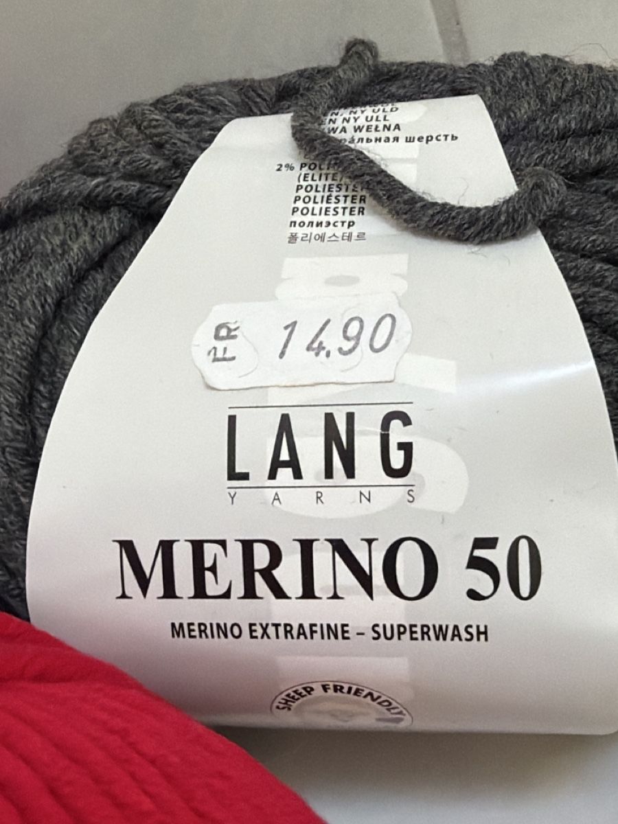 Laine: Strickgarn Merino, LANG . Wolle. – D'occasion à Biberist par Momo33 4