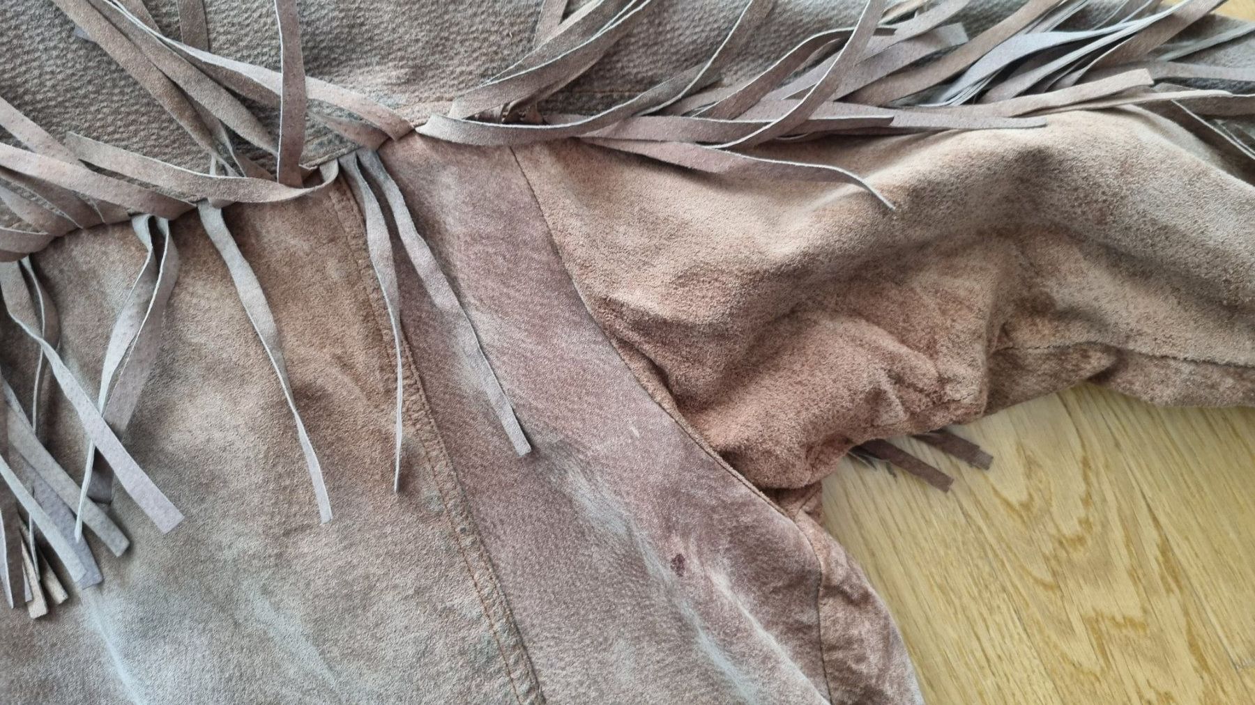 Costumes: Fransen-Lederjacke von Rocky Gr.136 Wildleder – D'occasion à Belp par MaSu39 7