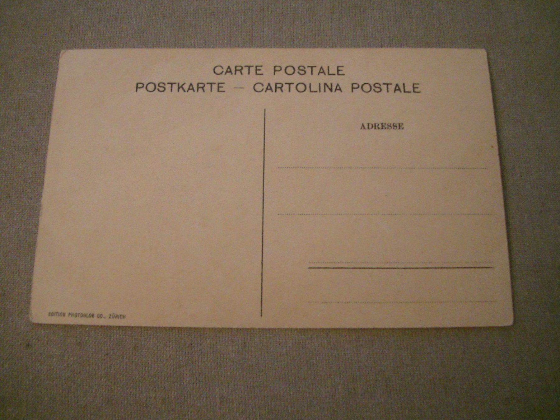 Cartoline postali: AK - Interlaken - Ungelaufen – Usato da Neuenegg venduto da flohcante 2
