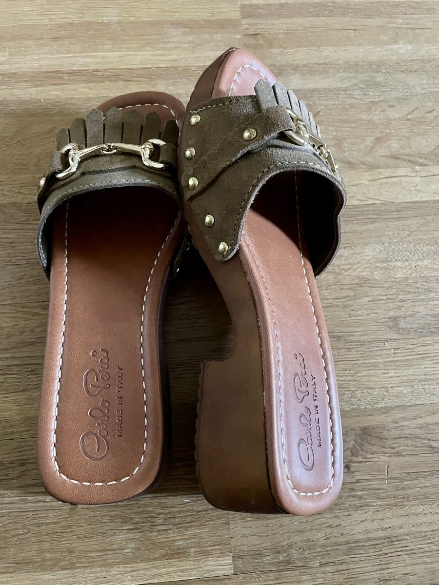 Damenschuhe: Mule Absatzschuhe Suede Antilope – Gebraucht aus Zürich von eli8 2