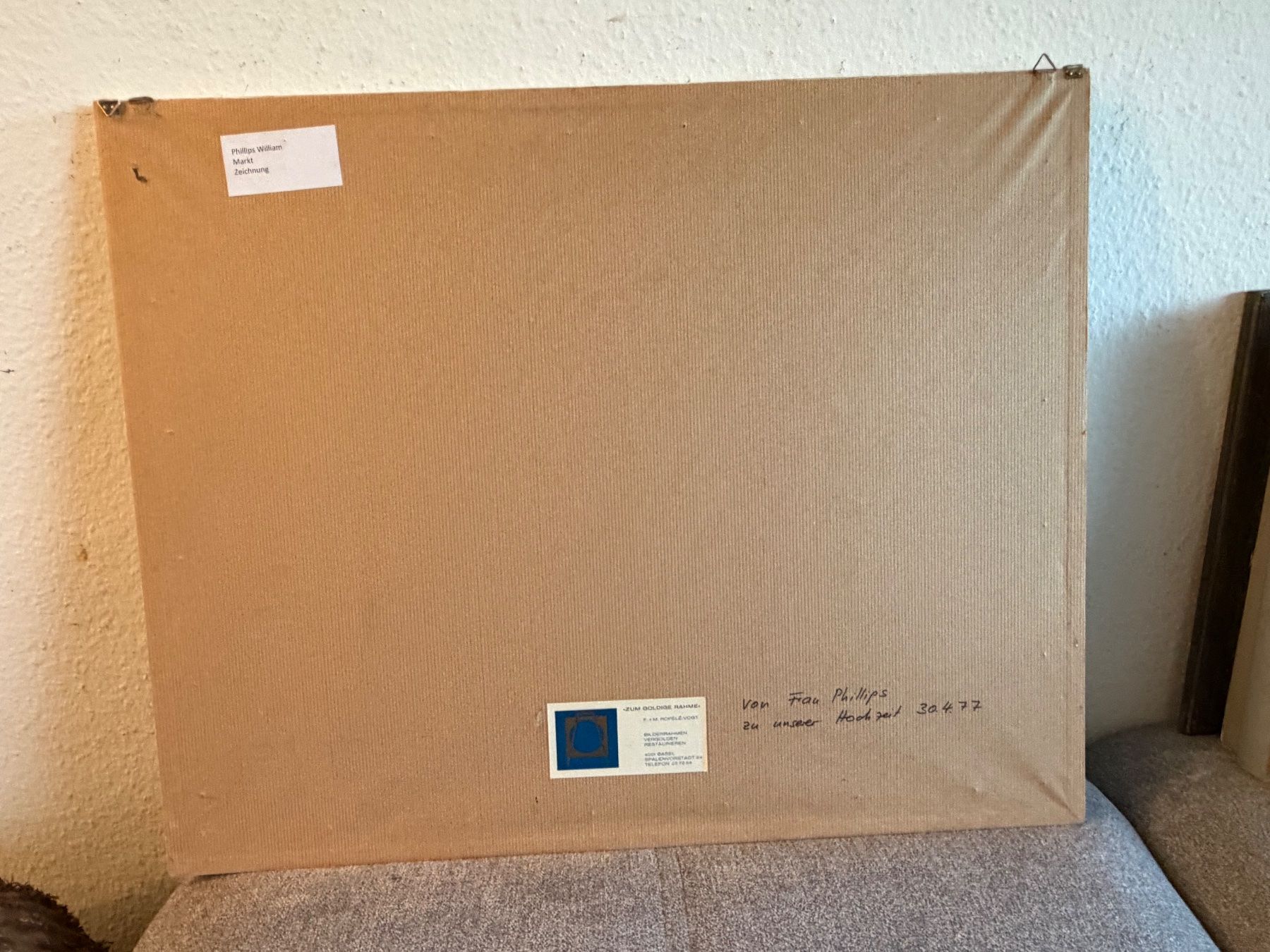 Dipinti: Phillips William / Markt / Zeichnung – Usato da Basel venduto da PAUL_ART 7