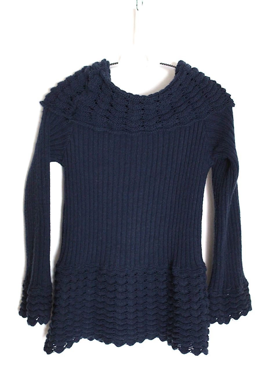 Maglioni & Felpe: Strick Pullover, blau, verm. M/L – Usato da Locarno venduto da madame-tus-sauds 3