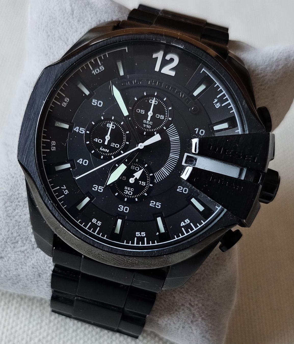 Diesel Orologi: DIESEL Chronograph Elegante Herrenuhr 53mm – Usato da Speicher venduto da Lemore