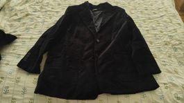 Sumissura Samt Damenanzug Hose & Blazer neu, XL-XXL