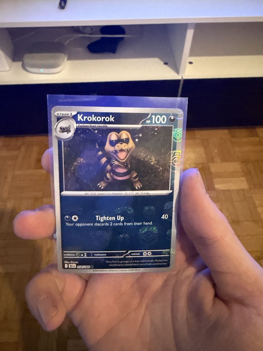 Pokémon Carte collezionabili: Carta Pokémon krokorok – Nuovo (secondo la descrizione) da Bellinzona venduto da sa_2025h