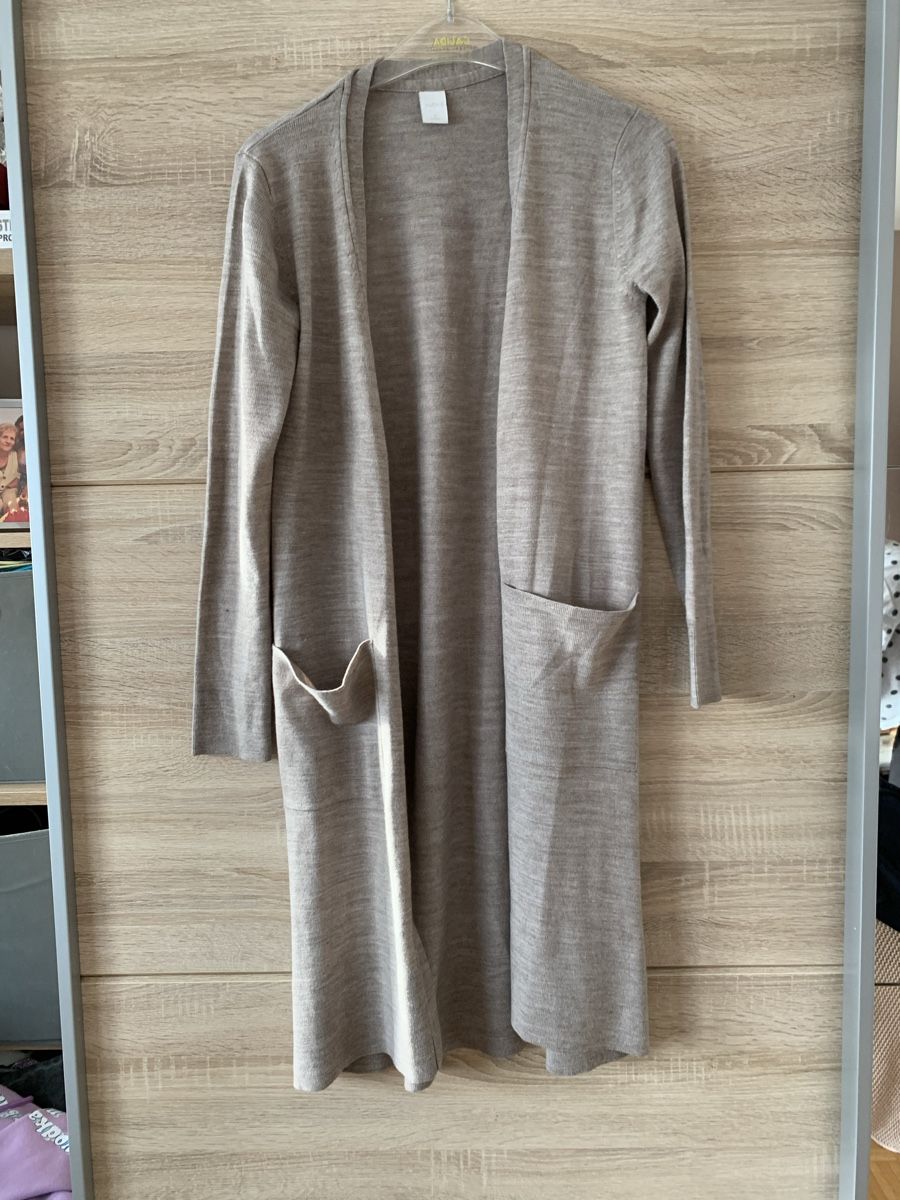 Zebra Giacche: Long cardigan gris – Nuovo (secondo la descrizione) da Montreux venduto da iza_peche8