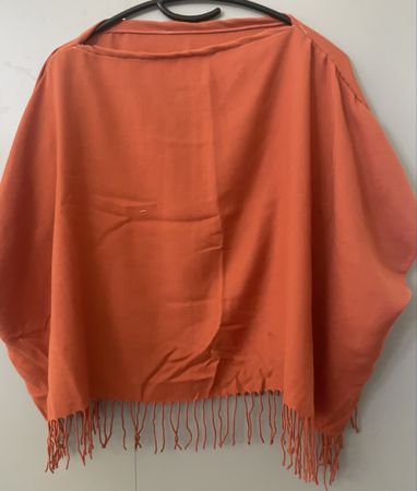 Shirt orange Fransen Grösse M, Neu