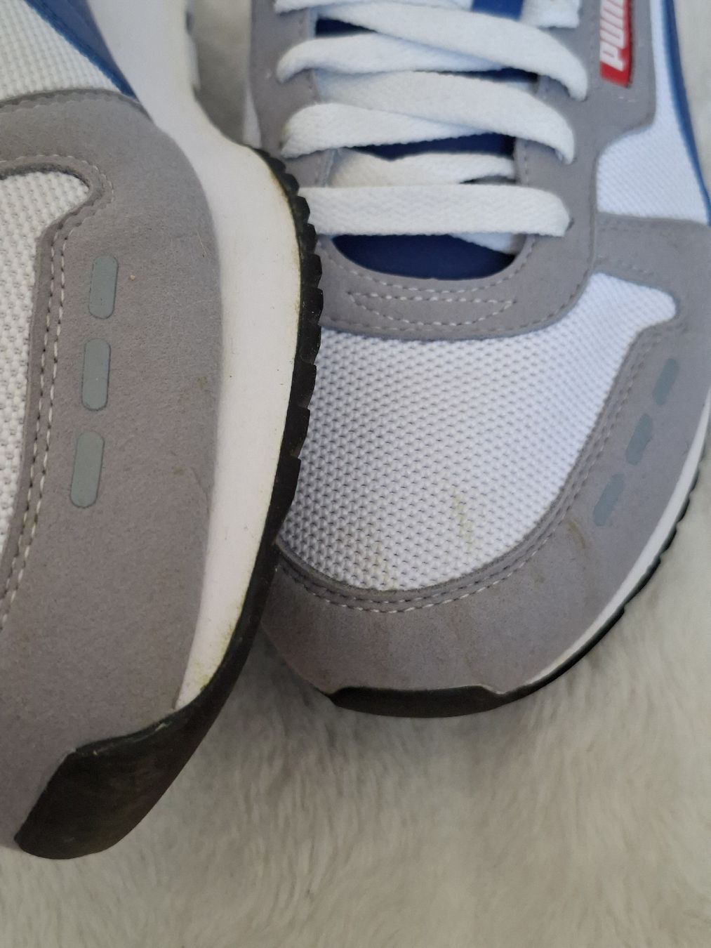 Puma Scarpe da uomo: Baskets Puma R78 Gris/Bleu/Rouge Taille 44  – Usato da Renens VD venduto da ser_j2fn 3