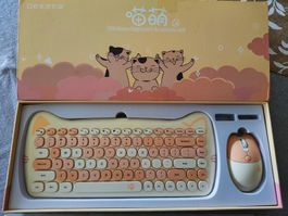 GEEZER clavier + souris sans fil – Design chat – Testé