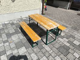 Festbankgarnitur Kinder, 1100/400/530mm