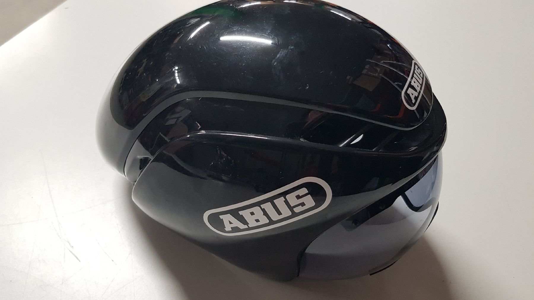 Abus Caschi: Abus ABIT01 ZEITFAHRHELM Gr M 52-58cm – Nuovo (secondo la descrizione) da Eschenbach LU venduto da OnPh21 2