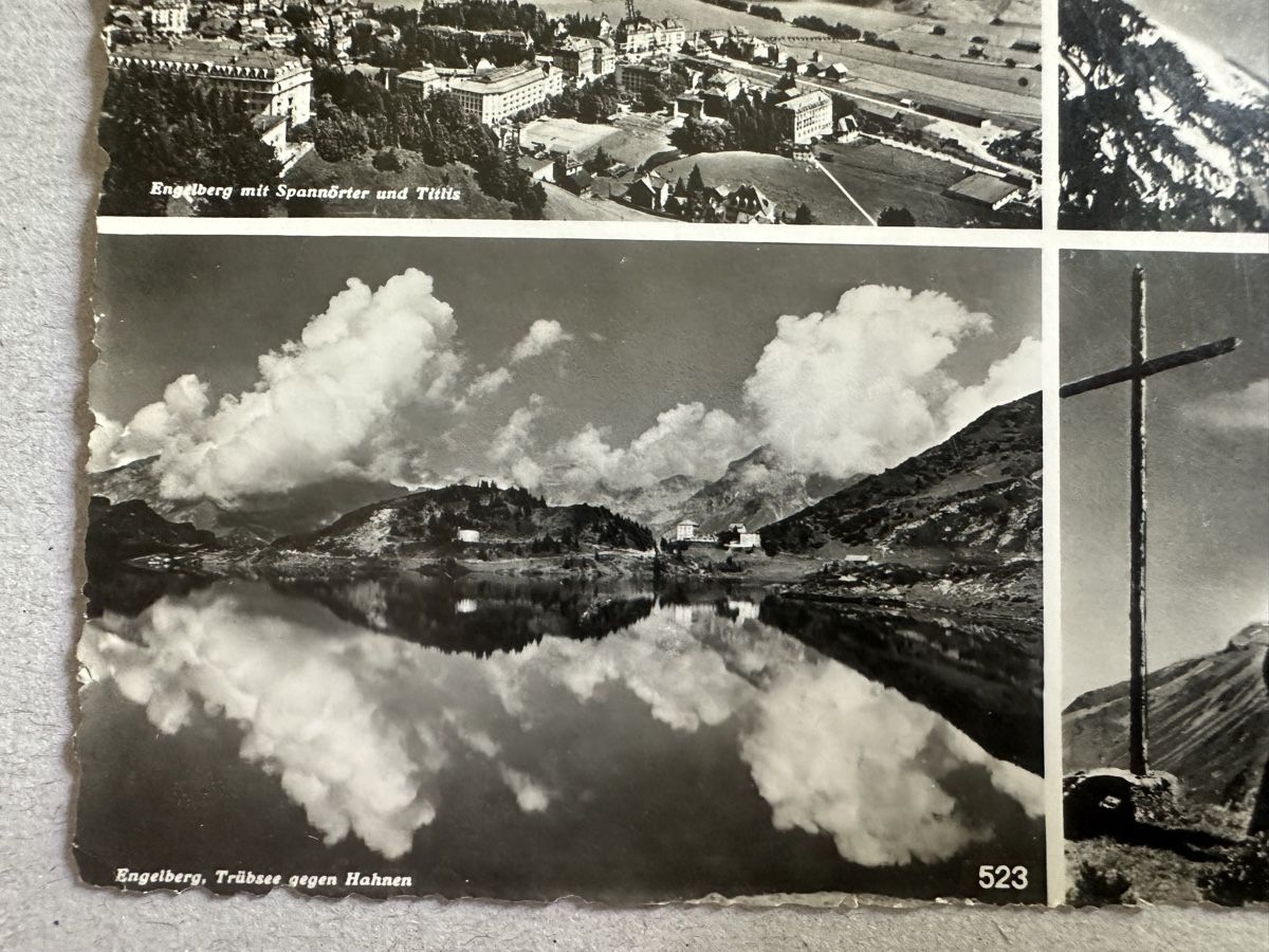 Cartoline postali: AK antik, Hotel Trübsee ob Engelberg – Usato da Frauenfeld venduto da aluma14 3