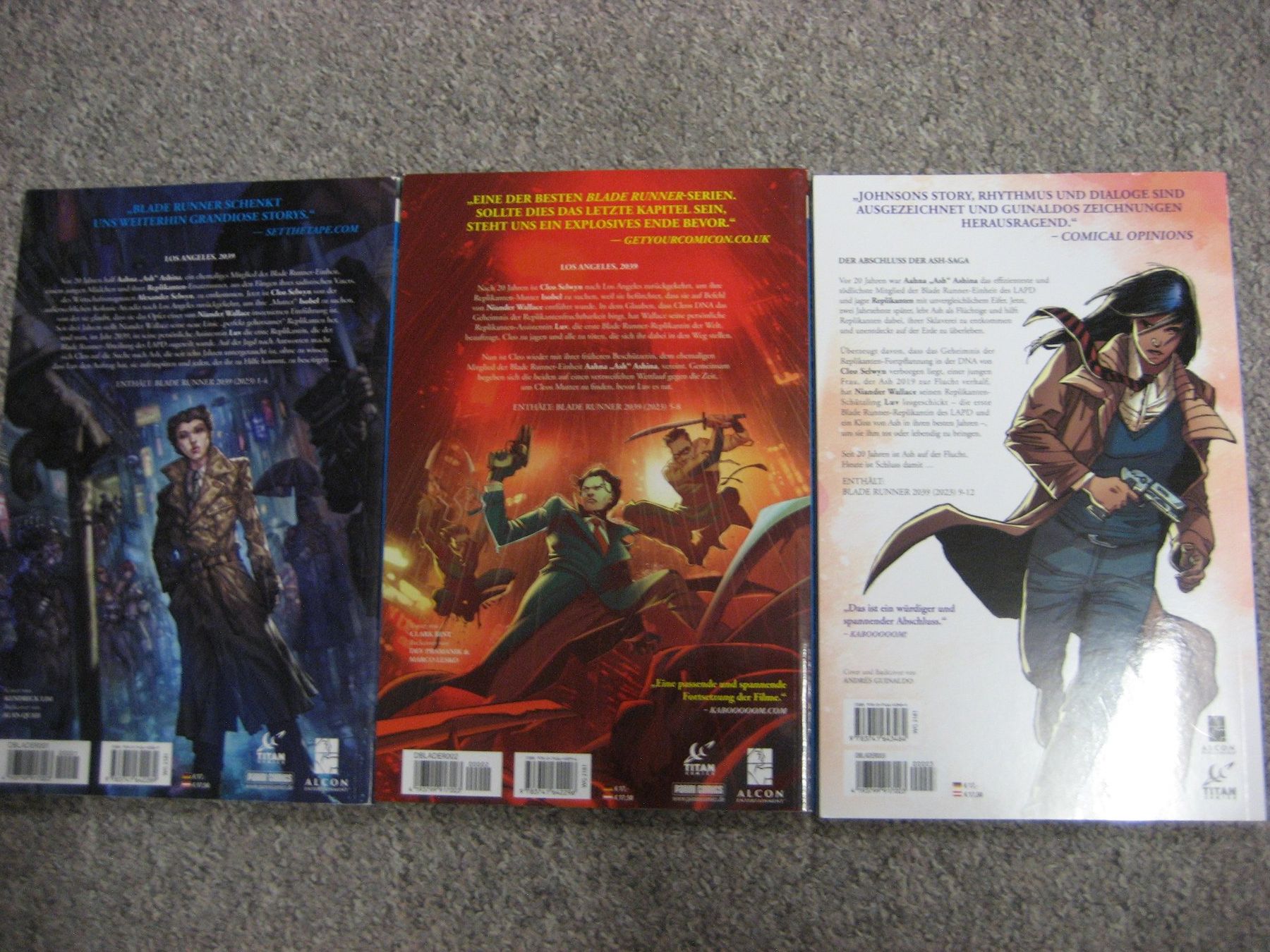 Comics: Blade Runner 2039 - Band 1-3 – Gebraucht aus Bottighofen von Spiderman61 1