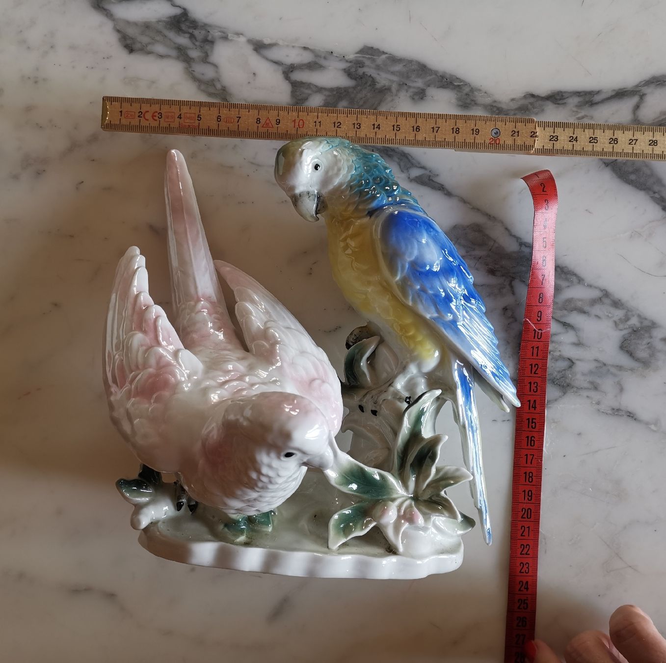 Figuren: Porzellan Papageien, gross – Gebraucht aus Uerikon von pink_flamingo 3