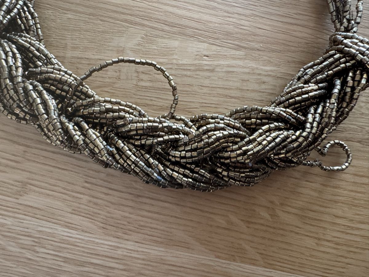 Ketten: Goldfarbene Statement Kette, geflochten – Gebraucht aus Winkel von Schorley 3