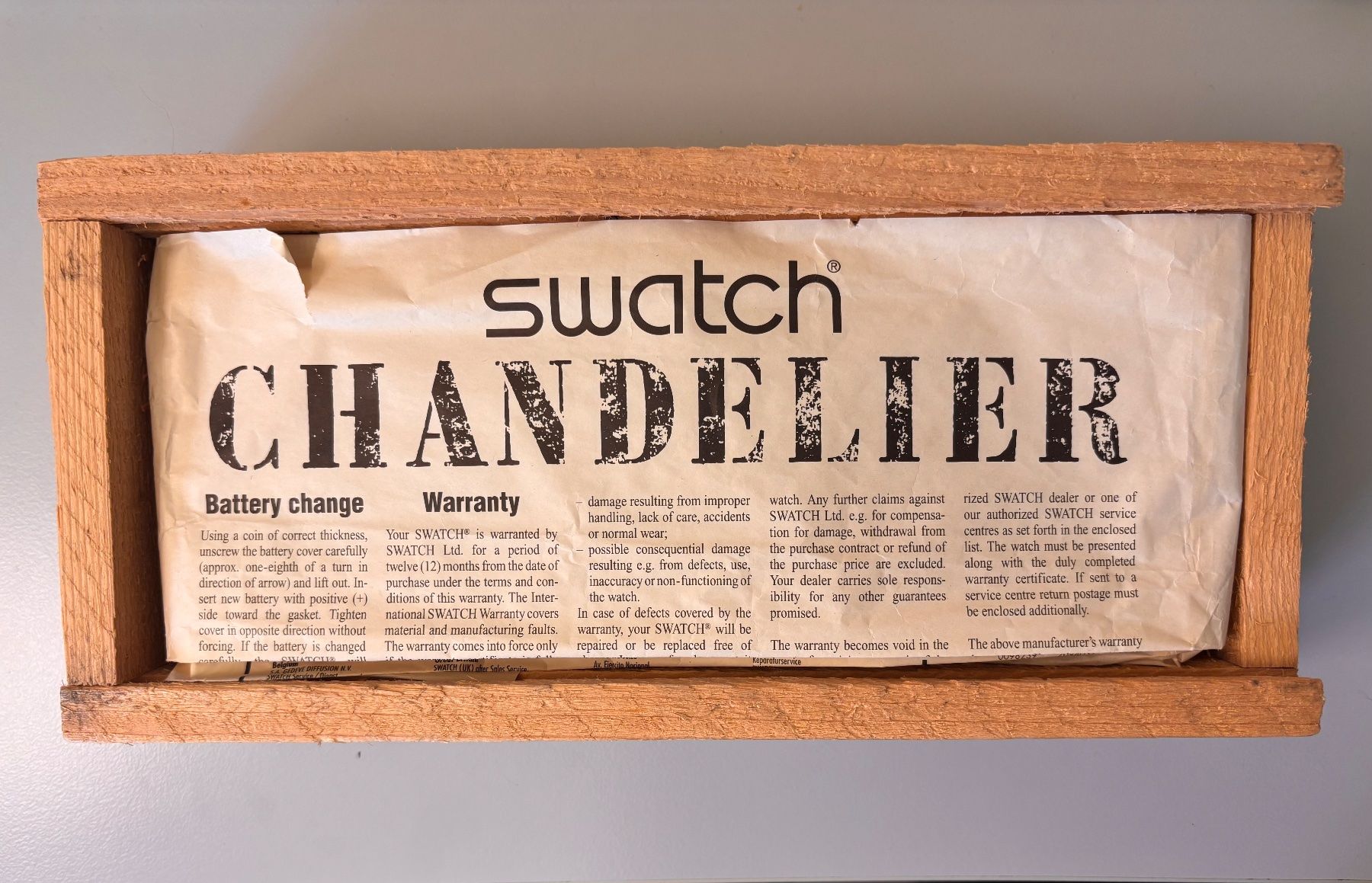 Swatch Orologi: SWATCH Chandelier Christmas 92 – Usato da Hindelbank venduto da brm_72zv 5