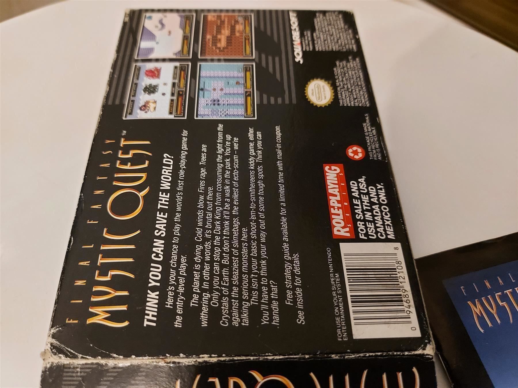Nintendo Spiele: Mystic Quest US Super Nintendo SNES NTSC – Gebraucht aus Aarau von Kaesekuchen2000 7
