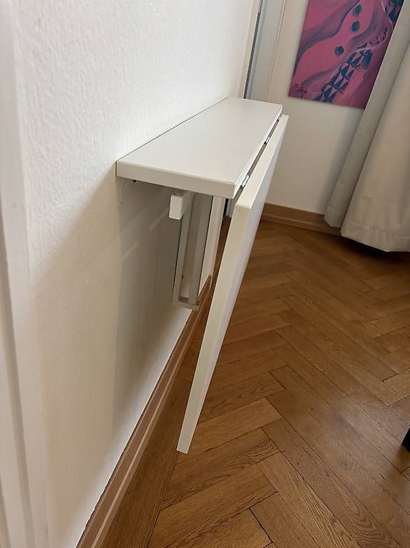 Ikea Tische: Table murale à rabat IKEA blanche – Gebraucht aus Lausanne von Soniazza 1