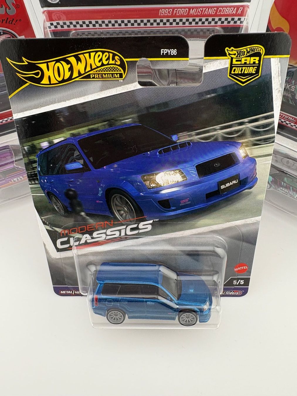 Hot Wheels Modellini d'auto: Hot Wheels Subaru Forester Sti Modern Classics Premium 2024 – Nuovo e nell'imballaggio originale da Flawil venduto da HeisseReifen 1