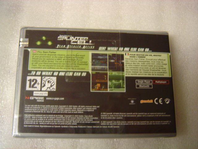 Nokia Giochi: Team Stealth Action Nokia N-Gage  - 100%NEW – Nuovo e nell'imballaggio originale da Pambio Noranco venduto da Pol69 1
