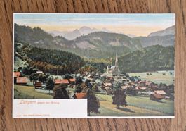 Lungern gegen den Brünig