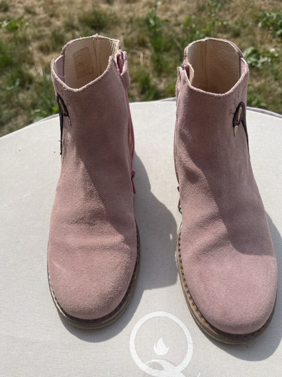 Scarpe per ragazze: Stiefeletten Rosa Gr 33  – Usato da Hünenberg venduto da jo.ur