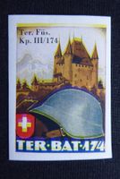 (m949) Territorial-Truppen Wit 346/2 ** (verschobene Farben)