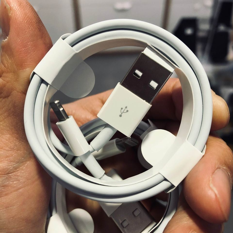 Caricabatterie: Lot de 2 cables lightning iphone foxconn – Nuovo e nell'imballaggio originale da Morges venduto da DigiAC 1