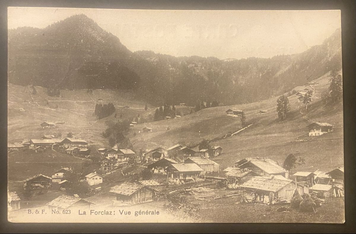 Cartoline postali: 1925: Carte de la Forclaz ( Vaud ) – Usato da Walperswil venduto da Tcheidi