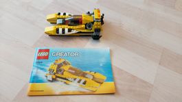 LEGO Creator 31023 Rennboot gelb gebraucht