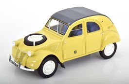 Citroën 2CV Sahara 4x4 1960-1968 Jaune Panama / grau    1:18