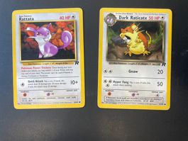 Dark Raticate & Rattata - Pokemon - Team Rocket