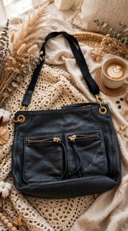 ❤️- Schöne Damen Leder Umhängetasche von Fossil