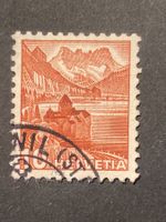 Schweiz 1942 Chillon 10 Rp. 257RM Bedarf Rollennummer lesbar