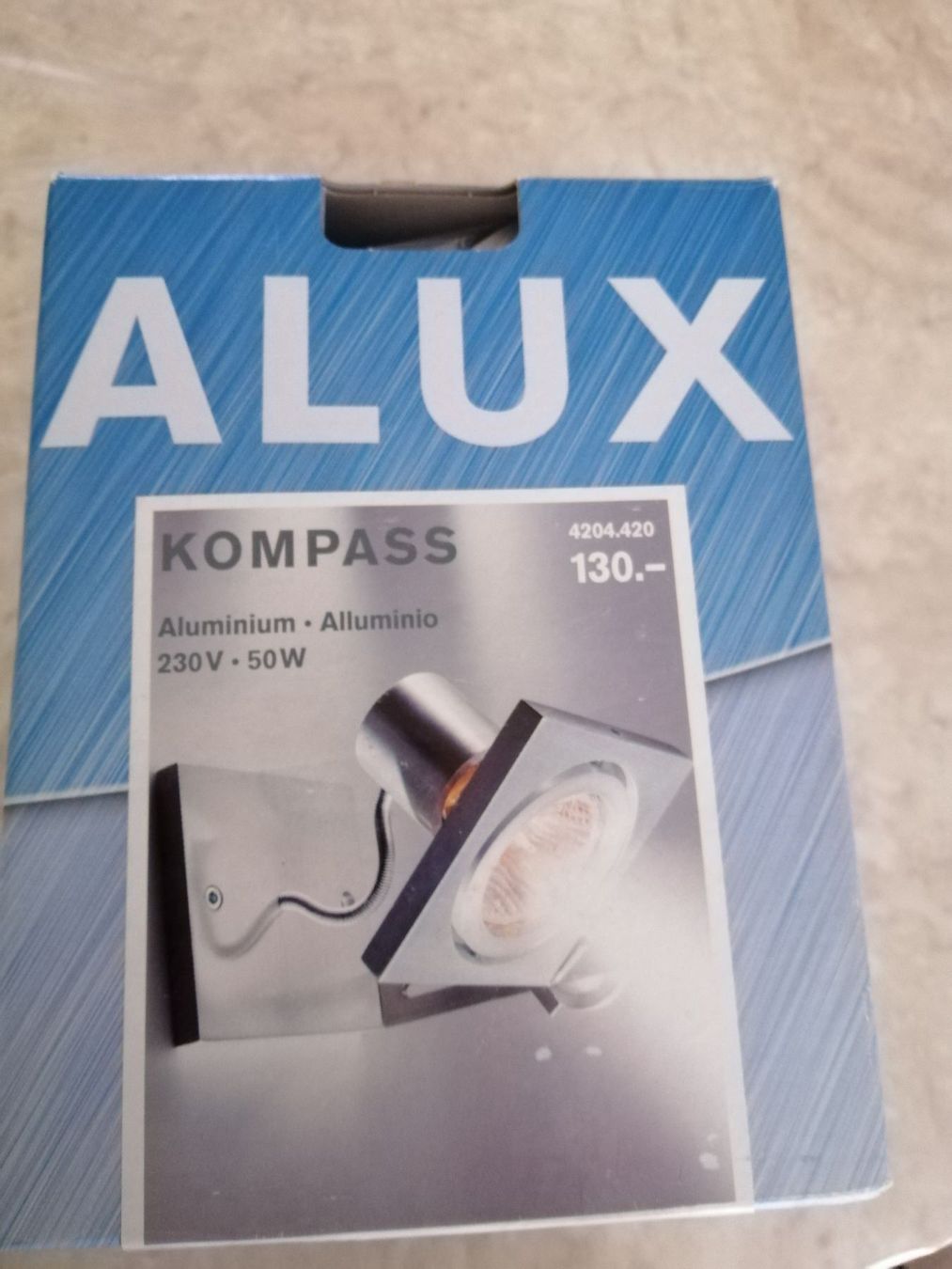 Lampade: Neue Lampe alux kompass – Nuovo (secondo la descrizione) da Schlieren venduto da bingo33 4