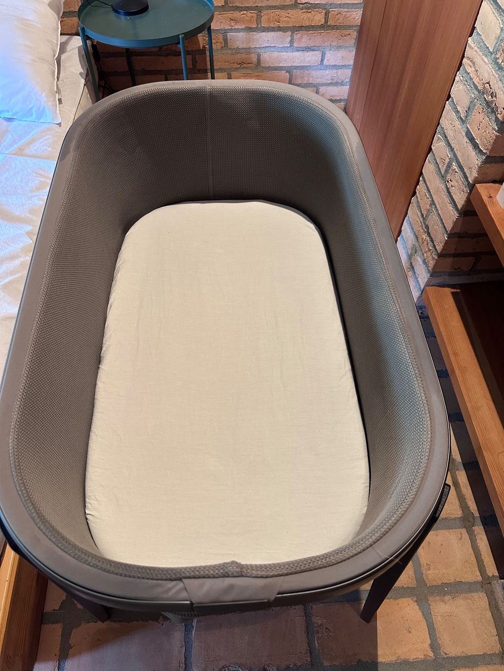 Stokke Culle: Stokke Snoozi Beistellbett Bassinet Stubenbett – Usato da Zürich venduto da vpe_7shz 4