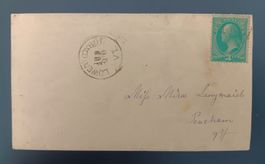 U.S.A Brief aus LOWER CABOT VT 1880er Jahre