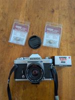 Konica Autoreflex T3 + Hexanon AR 40mm f/1.8 – vollständig,